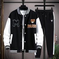 Spot 13 Spring And Autumn Jacket Set Boys 12-15 Years Old High School Student Baseball Uniform 16 Big Children