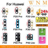 ใหม่คุณภาพสูงสำหรับ Huawei P40 P30 P20 Pro Lite P40Pro P30Pro P20Pro P40lite P30lite P20lite ด้านหลังกล้องเลนส์กาวเปลี่ยน