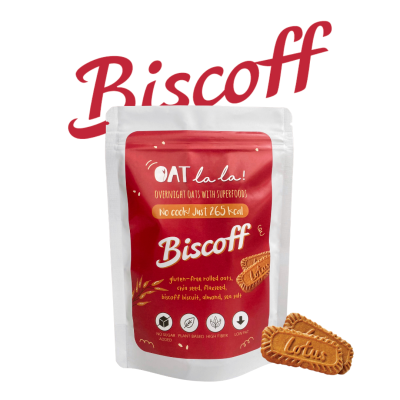 Biscoff - Overnight oats mixed with superfoods (Limited Time Only!)