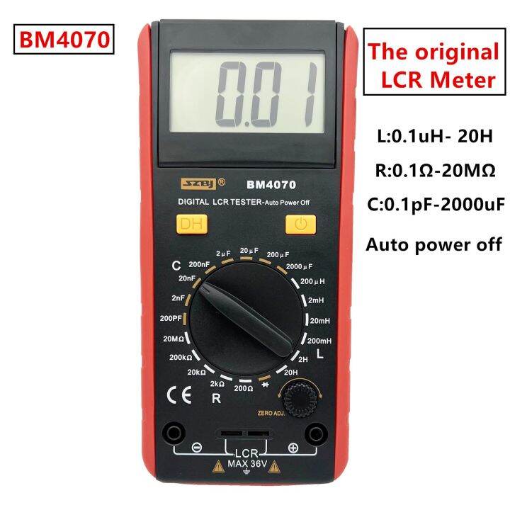 Bm4070 Lcr Meter Lcr Multimeter Tester Digital Inductance Capacitance