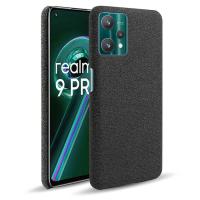 Realme 9 Pro หรูหราหนังผ้า Hiha แบบผ้าใบปก9Pro โทรศัพท์กรณีบางผิวเกราะป้องกัน