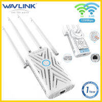 Wavlink AC1200 Dual Band Wireless Range Extender (5GHz 867Mbps, 2.4GHz 300Mbps) แอมพลิฟายเออร์/AP ช่วงไร้สาย เป็นไปตามมาตรฐาน IEEE 802.11 ac/a/b/g/n และมีพอร์ตอีเทอร์เน็ต 10/100Mbps, เสาอากาศ 4 x 5dBi