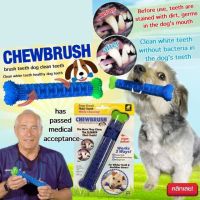 แปรงสีฟันสุนัขอัจฉริยะ แปรงน้องหมา Chewbrush 3 Way Pet Self-Brushing Toothbrush ปราศจาก BPA