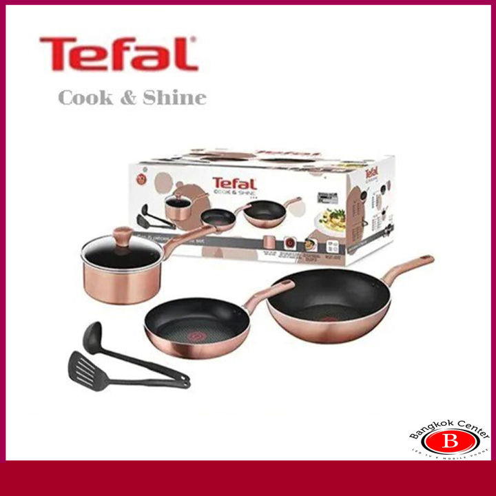 tefal-ชุดกระทะ-cook-amp-shine-6-ชิ้น-g803s695