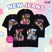 เสื้อยืดคุณภาพดี [พร้อมส่ง] Kaos newjeans Allmember ver - Haerin - kaos Hyein Danielle Hanni - kaos baju Concert newjeans bunny