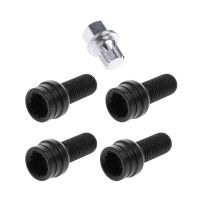 Wheel Bolt Lock Lug Nut Set With Key 4+1 For VW Golf Jetta Beetle Passat Audi Match for the Original Car Rings Tool Car Accessor Nails Screws Fastener