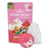 A BONNE WHIP SOAP SUPER HYDRATING WATERMELON &amp; VIT E 100g สบู่วิปโฟมนุ่ม โคจิก 100กรัม