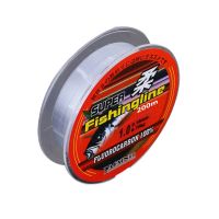 【cw】200m Fishing Line Super Strong Japanese 100 Nylon Transparent Fluorocarbon Fish Line Outdoor Fishing Tackle Accessories Pro ！