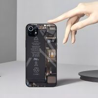 [มาแรง] ภายในมาเธอร์บอร์ดกระจกเคสโทรศัพท์แผงวงจรที่ครอบสำหรับ Xiaomi 12X Pro 11 Poco F3 T LITE 10 NOTE 9 8 10 S 5G A T S T Redmi