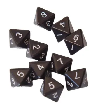 10pcs 20 Sided D20 Poliédrico Para E Jogo Role Playing Game