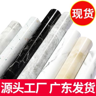 ☫❃ Marble sticker adhesive waterproof and oil kitchen ceramic tile wallpaper high-temperature ambry chest mesa renovation wallpaper