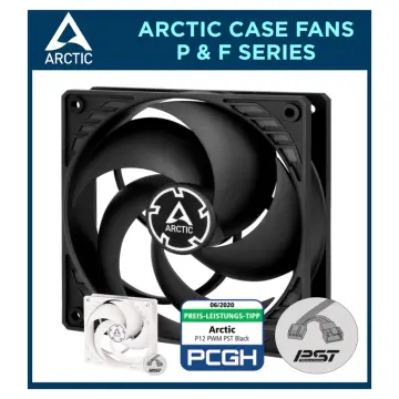 ARCTIC P14 SLIM PWM PST Case Fan 140 mm PWM Sharing Technology PC extra  slim