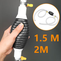 ปั๊มน้ำมันเบนซินถังน้ำมันเชื้อเพลิงรถยนต์ Sucker Hand Oil Fuel Transfer Pumps Portable Petrol Diesel Liquid Manual Pumping Tube Pipe For Gas-DFGN STORE