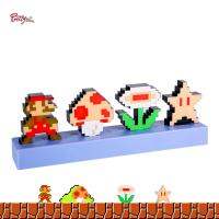 Prettyia Super Mario Bros ไอคอน3โหมดแสงโคมไฟหัวเตียงสำหรับเด็กคลับบาร์