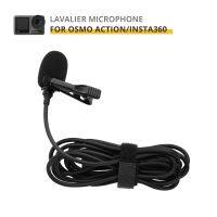 Type-C Lavalier Microphone for Insta360 Series Noise-reduction Lapel Mic Audio for OSMO ACTION Sport Camera Accessories