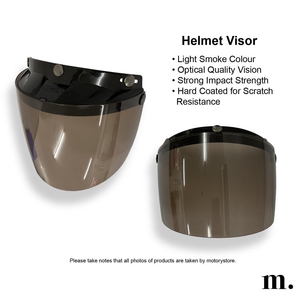 MHR III Design Helmet Kura Half Cut Steng With Visor (Not Oe MHR)