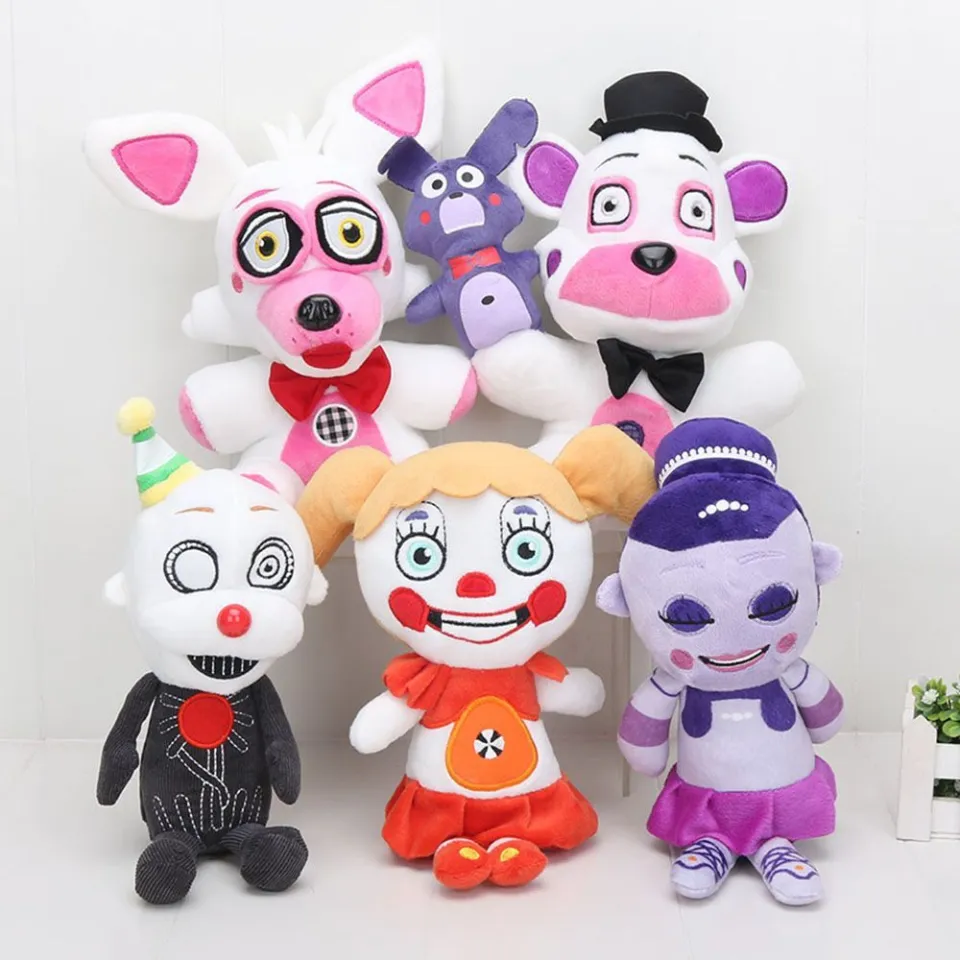 Plush 5 Nights at Freddy's Doll Nightmare Bonnie Plushier Cartoon Doll  Comfortable Feel Plush Stuffed Pillow Soft Bubble Plushie Toy Kawaii  Cartoon Gift for FNAF Fan 