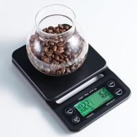 Precision Drip Coffee Scale With Timer Multifunction kitchen scale LCD digital food Scale for Baking &amp; Cooking weighing tools