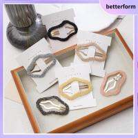 BETTERFORM โลหะสำหรับตกแต่ง กิ๊บพลอยเทียมรูปก้อนเมฆ แบบพกพาได้ อุปกรณ์เสริมผม คลิปผมด้านข้าง น่ารักน่ารักๆ เครื่องมือจัดแต่งทรงผม สาวๆ