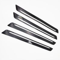 【DT】4pcs set Rubber Car Front Rear Bumper Guard Cover Anti-Scratch Protector Strip Sticker  hot