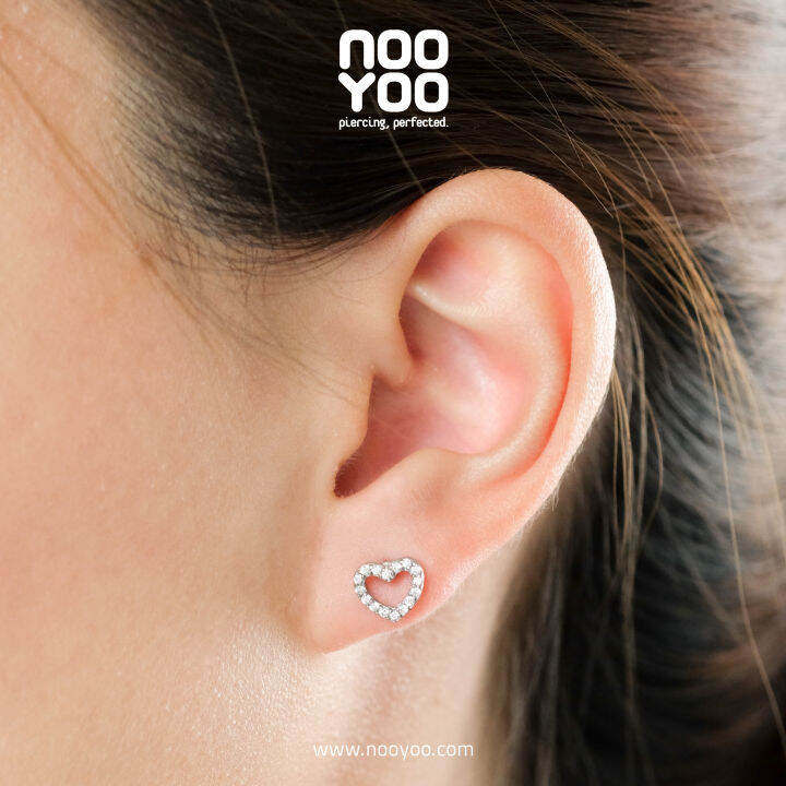 nooyoo-ต่างหูสำหรับผิวแพ้ง่าย-lovely-heart-with-crystal-surgical-steel