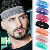 【cw】 Sport Sweatband Breathable Fabric Gym SweatbandSweat Headband Runnning BasketballHair Band Elastic Sport Headband ！