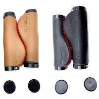 【CW】 2 MTB Mountain Leather Handlebar Grips Road Handle Cover Accessory  amp;