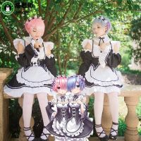 ครูแมวแรม Rem Rem ชุดชุด COS สมบูรณ์ของชีวิตในโลกที่แตกต่างจากรอยขีดข่วนคอสเพลย์แม่บ้าน