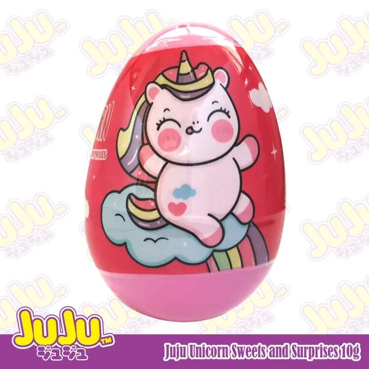 Juju Unicorn Sweets and Surprises(Surprise eggs with Candies and