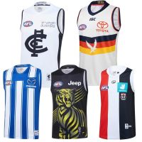 22/23 Top quality Blues Richmond crow tiger Melbourne kangaroo saints vest sleeveless AFL football clothes