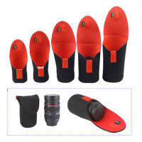 5ชิ้น Neoprene DSLR กล้องเลนส์ SoftProtector กระเป๋า BagCase ชุด SML XL XXL