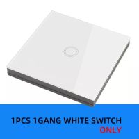 อุปกรณ์ควบคุม Tuya อัจฉริยะไฟผนังจับเวลาสวิตช์220V RF สำหรับ Alexa พร้อมการควบคุมการทำงานแอป Life แผงสวิตช์