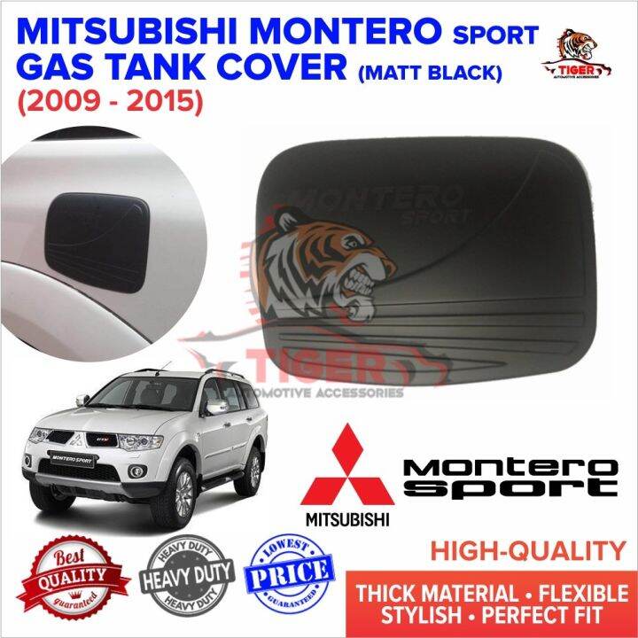 Mitsubishi Montero Sport 20092015 Gas Tank Cover Black / Original