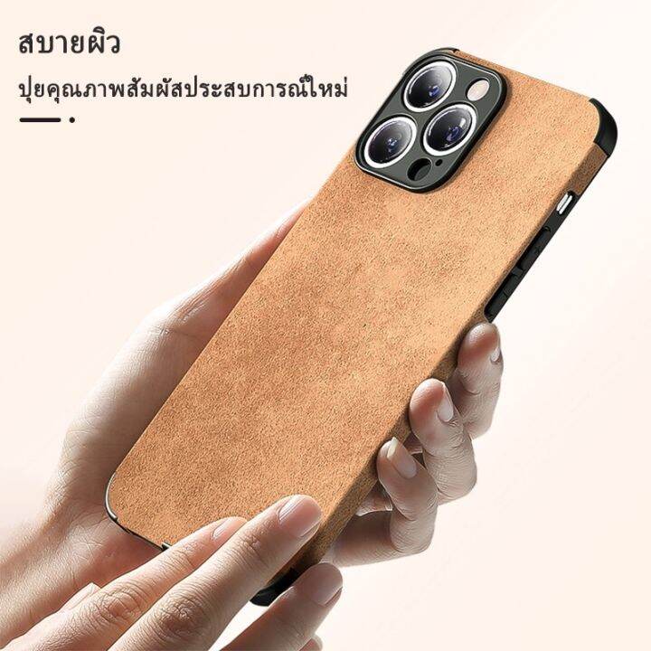 เคสไอโฟน11-เคส11-เคสไอโฟน-13-12-pro-promax-mini-x-xr-xsmax-7-8-พลัส-plus-เคสหนังแกะ-การสัมผัสสบาย-04