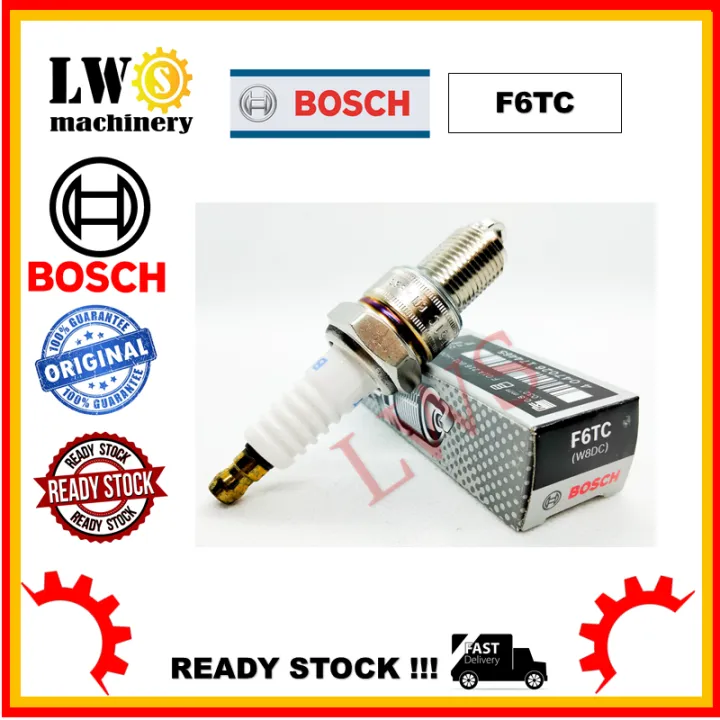 BOSCH SPARK PLUG F6TC (W8DC) GX160 HONDA ENGINE | Lazada