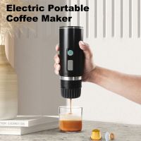 【YF】 Máquina De Café Portátil Elétrica Mini Espresso Cápsula para Carro Casa Viagem Piquenique Em Pó Brewer Carregamento USB