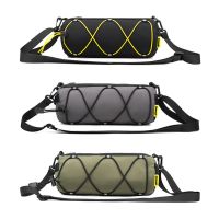 【CW】Rhinowalk Bicycle Front Tube Bag Portable Bike Bag Handlebar Pannier Cylindrical Handlebar Bikepacking Bicycle Accessories