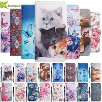 [HOT] แมวทาสีเคสฝาพับหนังสำหรับ Samsung Galaxy A30S A10 A20 A50 A40 A70 A20E A10S 20S A51 A71 A21S A12 A52 A72ฝาครอบโทรศัพท์