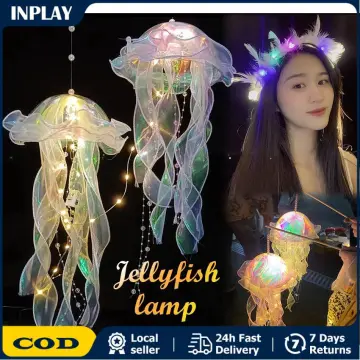 DIY Night Light Shine DIY Jellyfish Shape Multipurpose Glowing