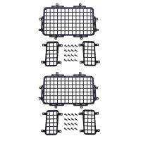 6x for MN D90 D99S MN99S 1/12 RC Car Upgrade Parts Metal Stereoscopic Rear Window Mesh Protective Net Accessories