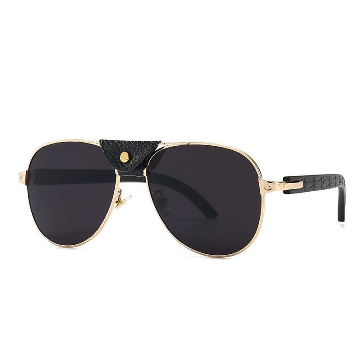 2022-high-quality-brand-designer-women-men-pilot-sunglasses-oversized-frame-leather-sun-glasses-hip-hop-male-female-shades-uv400