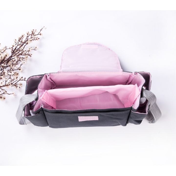 baby-stroller-pram-pushchair-travel-organizer-storage-bag-bottle-diaper