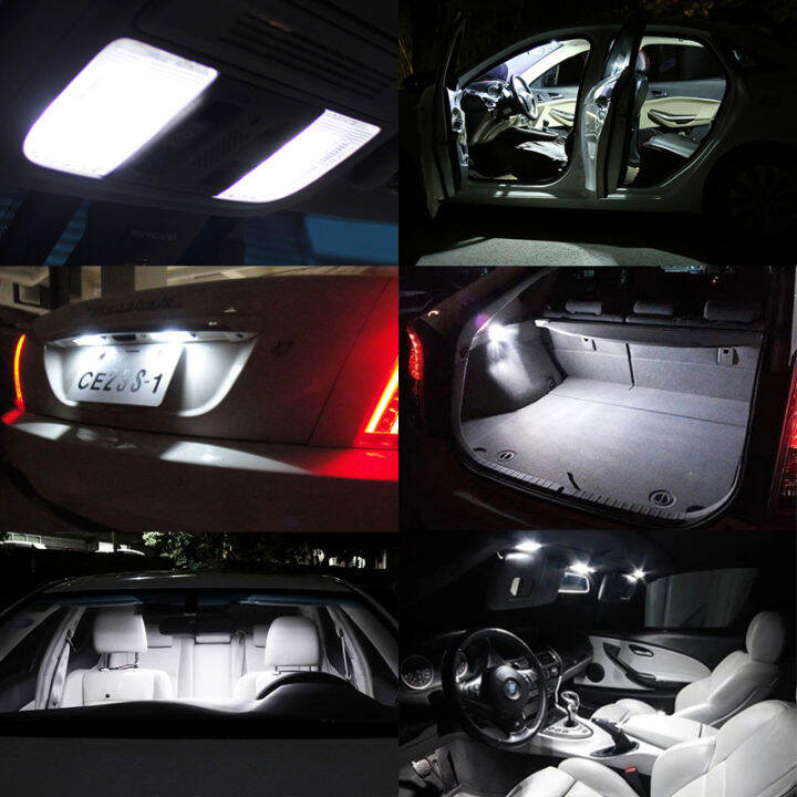 12ชิ้น-led-ภายในหลอดไฟชุดสำหรับ-fiat-linea-2007-2008-2009-2010-2011-2012-2013-2014รถอ่านโดมแผนที่ในร่มโคมไฟ-c-an-bus