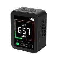 【Available】 CO2 Air หน้าจอที่มีคุณภาพเครื่องทดสอบก๊าซเครื่องตรวจจับ Analyzer เครื่องวัดก๊าซคาร์บอนไดออกไซด์พร้อมจอแสดงอุณหภูมิความชื้น400-5000PPM