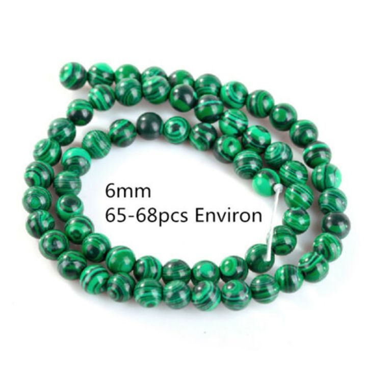 4-6-8-10mm-round-loose-spacer-natural-malachite-store-beads-for-jewelry-making-bracelet-necklace-diy-wholesale-a-strand-15-quot