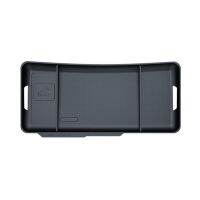 shangdjh TPU Car Center Console Storage Tray Odorless Flexible Bendable Sunglasses Power Bank ETC Card Organizer Holder Rack