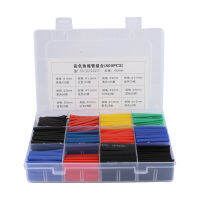 800 Pcs Heat Shrink Tube Set Assortment Electric Insulation Wrapping Sleeving Kit For Cable Wire Repair Accessory