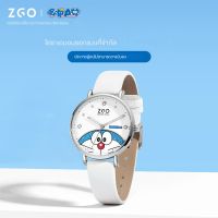 Zhengzhenghuang Zhengang Doraemon Co-Branded นาฬิกาข้อมือควอทซ์ กันน้ํา เรียบง่าย สําหรับเด็กผู้หญิง นักเรียนมัธยมต้น