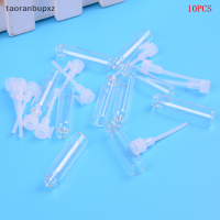 taoranbupxz 10/50pcs MINI 1ml ขวดแก้วขวดเปล่าห้องปฏิบัติการน้ำหอม Liquid Oil