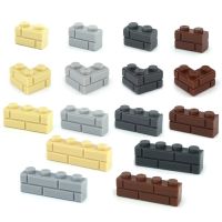 MOC Parts Building Blocks Thick Wall Figures Bricks Bricks City Accessories Sandbags Stairs Ladders DIY Fence 98283 15533 6020